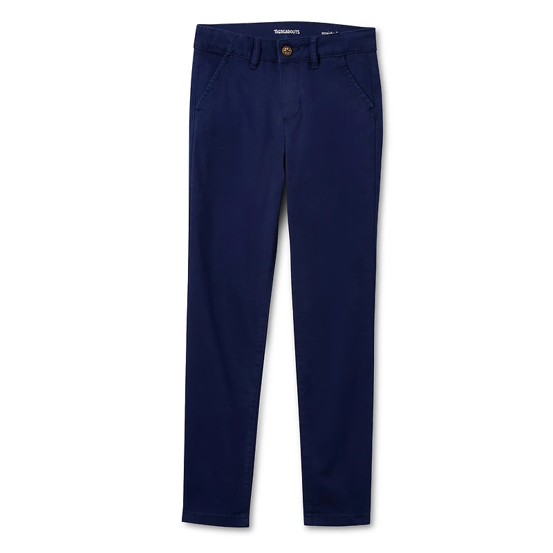 Thereabouts Little & Big Kid Girls Straight Straight Fit Flat Front Pant