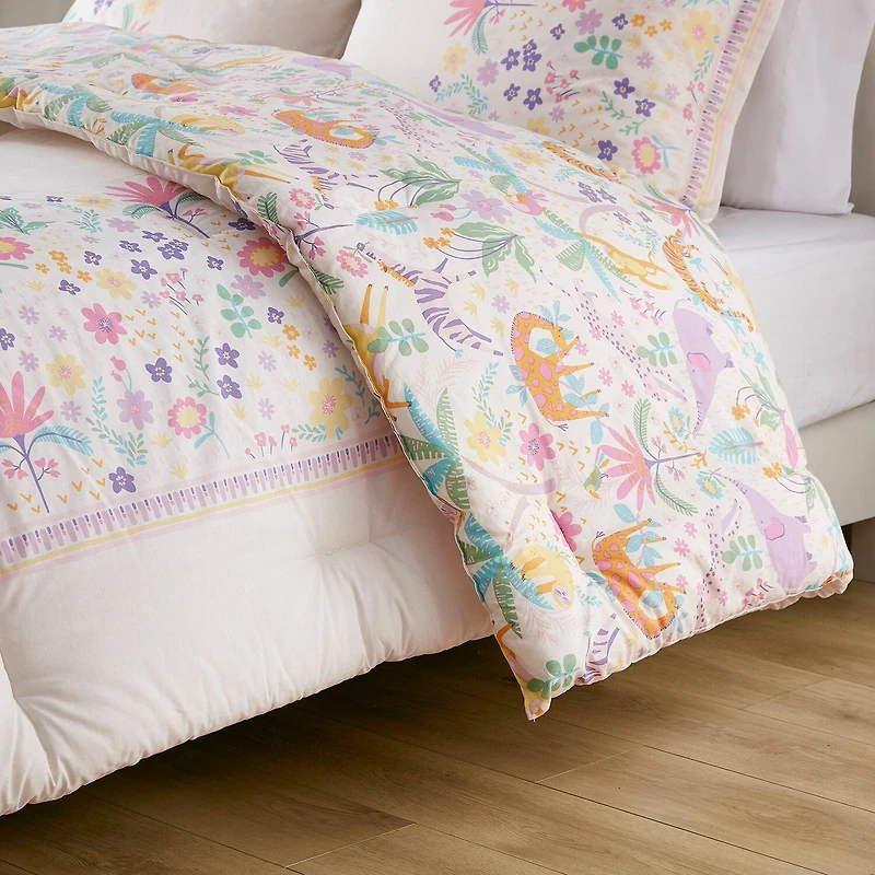Intelligent Design Thea Cotton Midweight Reversible Comforter Set