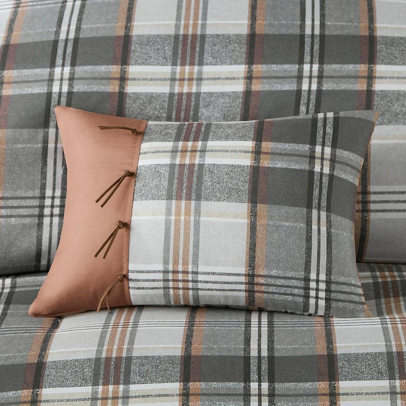 Intelligent Design Liam Plaid Midweight Comforter Set