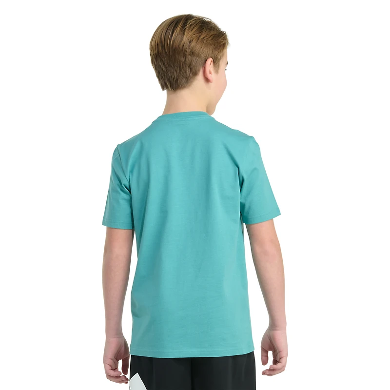 adidas Big Kid Boys Crew Neck Short Sleeve Regular Fit Graphic T-Shirt