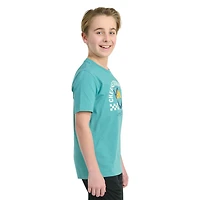 adidas Big Kid Boys Crew Neck Short Sleeve Regular Fit Graphic T-Shirt