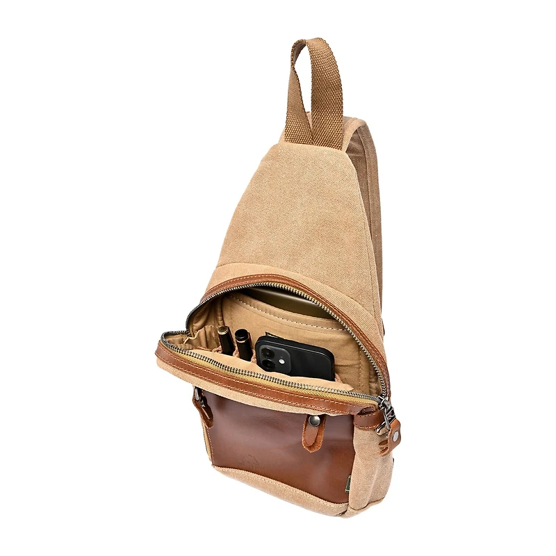 TSD Brand Torreya Crossbody Bag