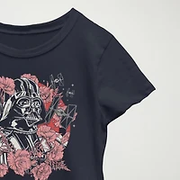 Little & Big Kid Girls Crew Neck Short Sleeve Slim Fit Star Wars Graphic T-Shirt