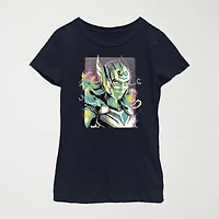 Little & Big Kid Girls Crew Neck Short Sleeve Regular Fit Thor Graphic T-Shirt