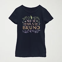 Disney Little & Big Kid Girls Crew Neck Short Sleeve Regular Fit Encanto Graphic T-Shirt