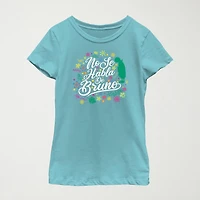 Disney Little & Big Kid Girls Crew Neck Short Sleeve Regular Fit Encanto Graphic T-Shirt