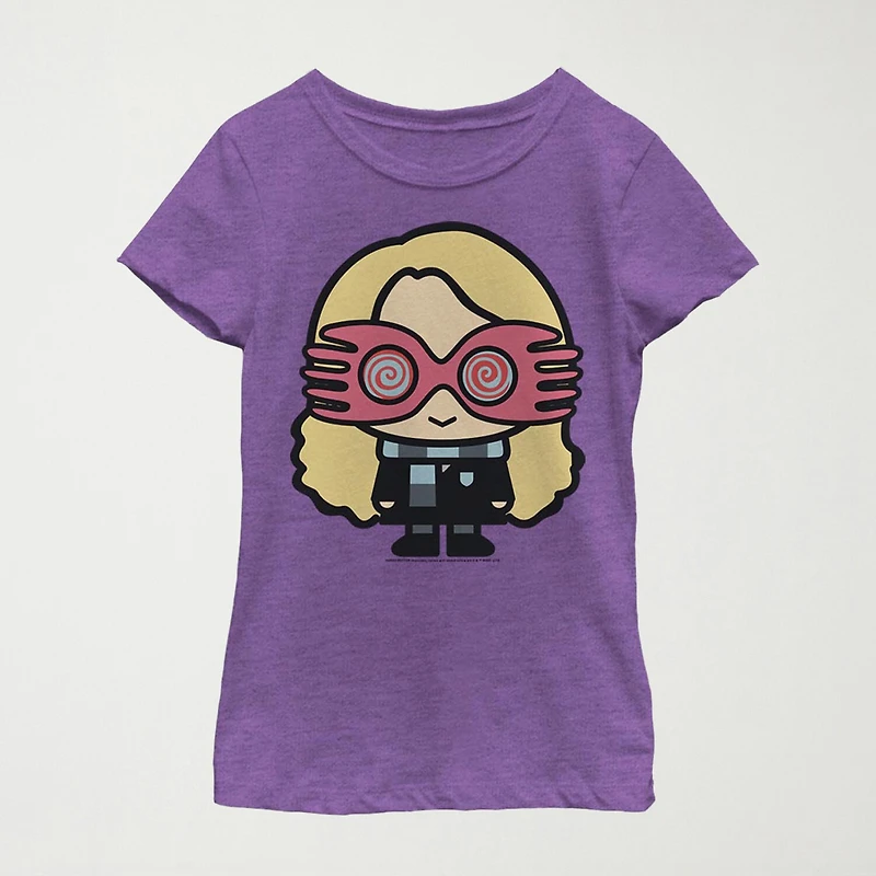 Little & Big Kid Girls Crew Neck Short Sleeve Slim Fit Harry Potter Graphic T-Shirt