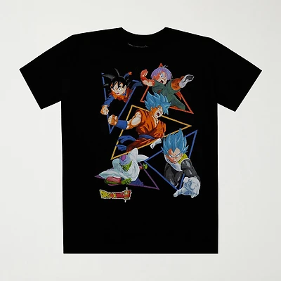 Little & Big Kid Boys Crew Neck Short Sleeve Regular Fit Dragon Ball Z Graphic T-Shirt