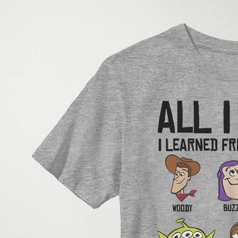 Little & Big Kid Boys Crew Neck Short Sleeve Slim Fit Toy Story Graphic T-Shirt