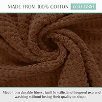 Home Weavers Inc Willow Collection 100% Cotton Zero Twist 4-pc. Hand Towel