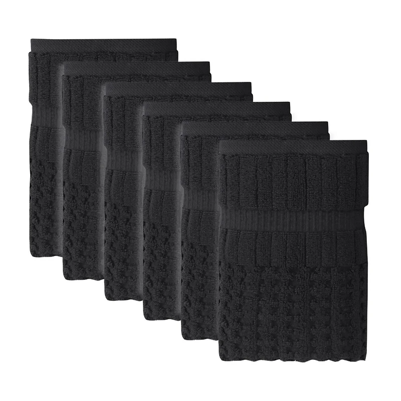 Home Weavers Inc Willow Collection 100% Cotton Zero Twist -pc. Hand Towel