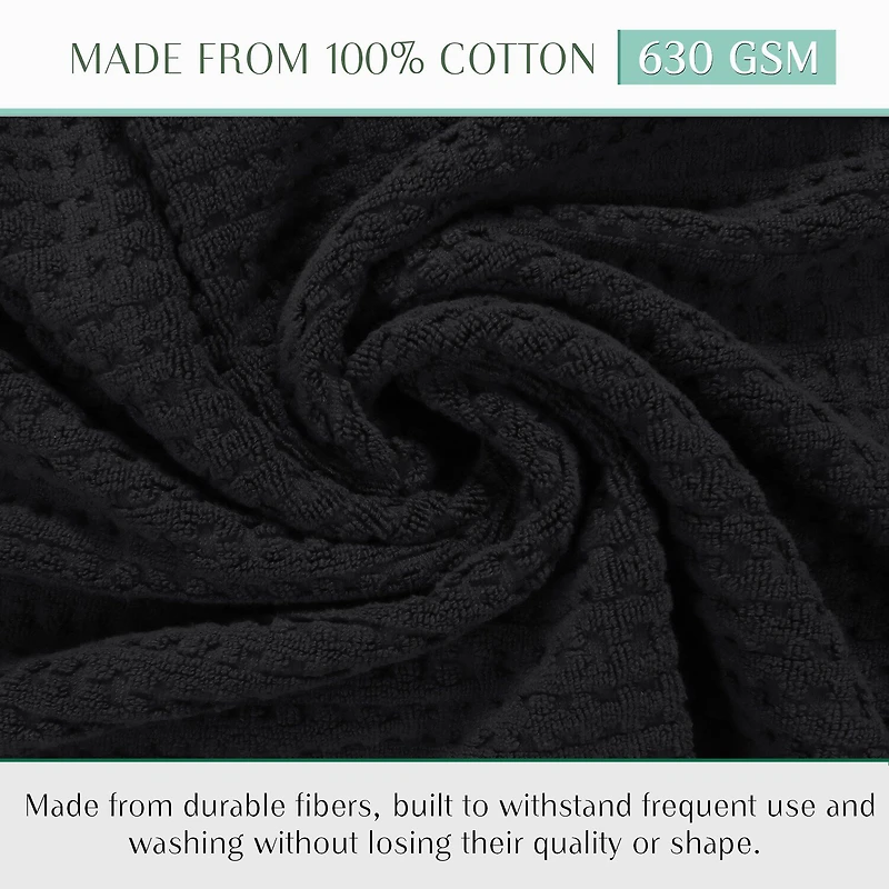 Home Weavers Inc Willow Collection 100% Cotton Zero Twist -pc. Hand Towel