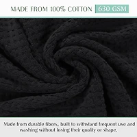 Home Weavers Inc Willow Collection 100% Cotton Zero Twist -pc. Hand Towel