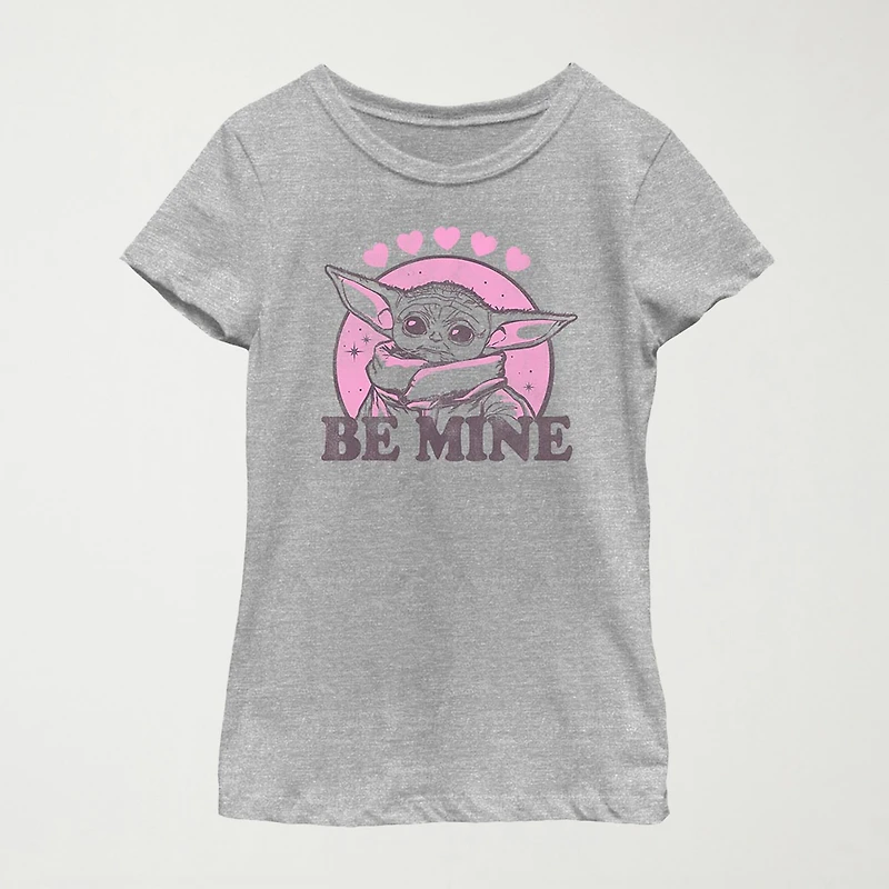 Little & Big Kid Girls Crew Neck Short Sleeve Regular Fit Star Wars Graphic T-Shirt