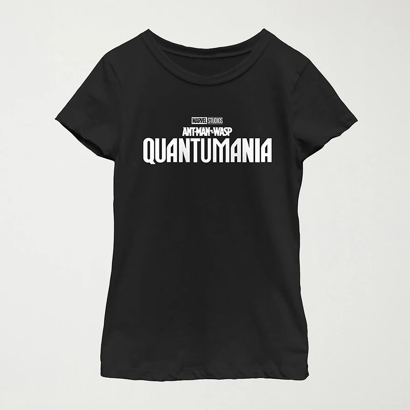 Quantumania Little & Big Kid Girls Crew Neck Short Sleeve Regular Fit Ant Man Graphic T-Shirt