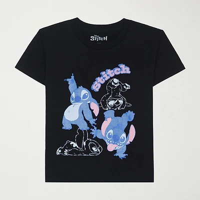 Little & Big Kid Girls Crew Neck Short Sleeve Regular Fit Graphic T-Shirt