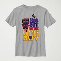 Quantumania Little & Big Kid Boys Crew Neck Short Sleeve Regular Fit Ant Man Graphic T-Shirt