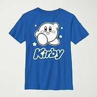 Kirby Little & Big Kid Boys Crew Neck Short Sleeve Regular Fit Graphic T-Shirt