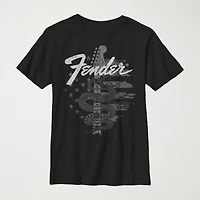 Fender Little & Big Kid Boys Crew Neck Short Sleeve Regular Fit Graphic T-Shirt