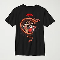 Kung Fu Panda Little & Big Kid Boys Crew Neck Short Sleeve Regular Fit Graphic T-Shirt