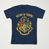 Little & Big Kid Boys Crew Neck Short Sleeve Loose Fit Harry Potter Graphic T-Shirt