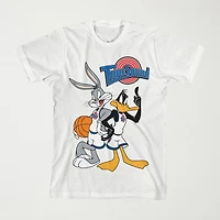 Little & Big Kid Boys Crew Neck Short Sleeve Loose Fit Looney Tunes Graphic T-Shirt