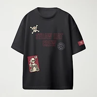 One Piece Little & Big Kid Boys Crew Neck Short Sleeve Oversized Graphic T-Shirt