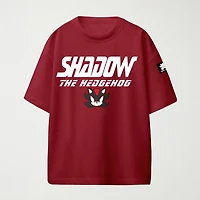 Shadow Little & Big Kid Boys Crew Neck Short Sleeve Oversized Sonic the Hedgehog Graphic T-Shirt