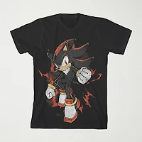 Little & Big Kid Boys Crew Neck Short Sleeve Relaxed Fit Sonic the Hedgehog Graphic T-Shirt