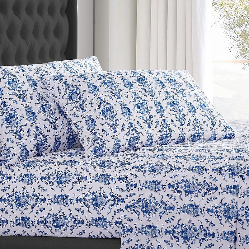 Beatrice Home Fashions Elle Décor Printed Sheet Set