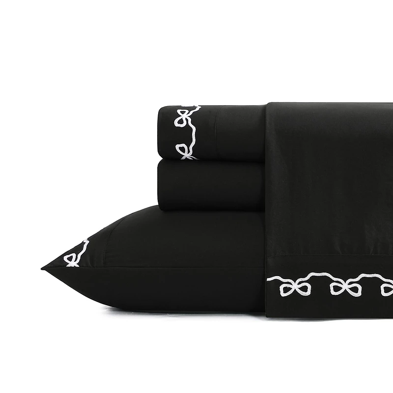 Beatrice Home Fashions Elle Décor Embroidered Sheet Set