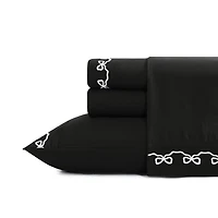 Beatrice Home Fashions Elle Décor Embroidered Sheet Set