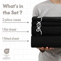 Beatrice Home Fashions Elle Décor Embroidered Sheet Set