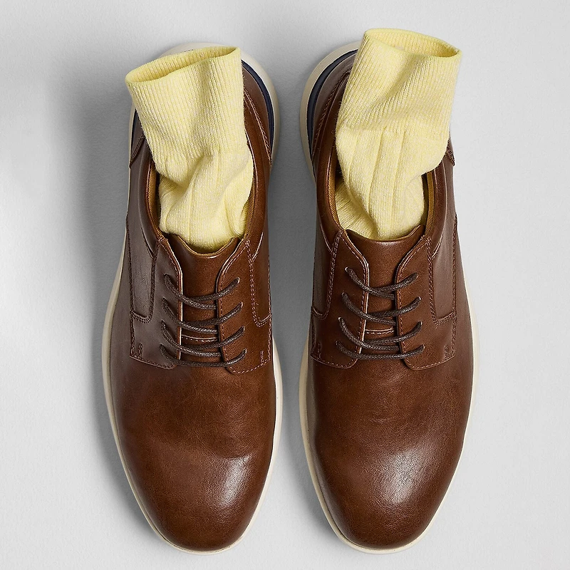 J. Ferrar Redbank Mens Round Closed Toe Oxford Shoes