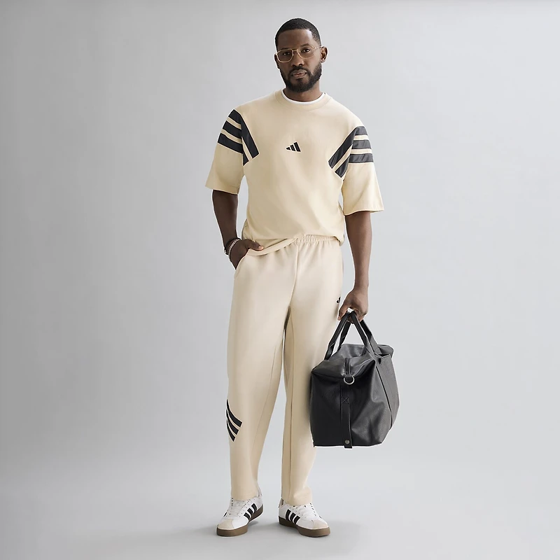 adidas 3 Stripe Woven Mens Tapered Regular Fit Track Pant
