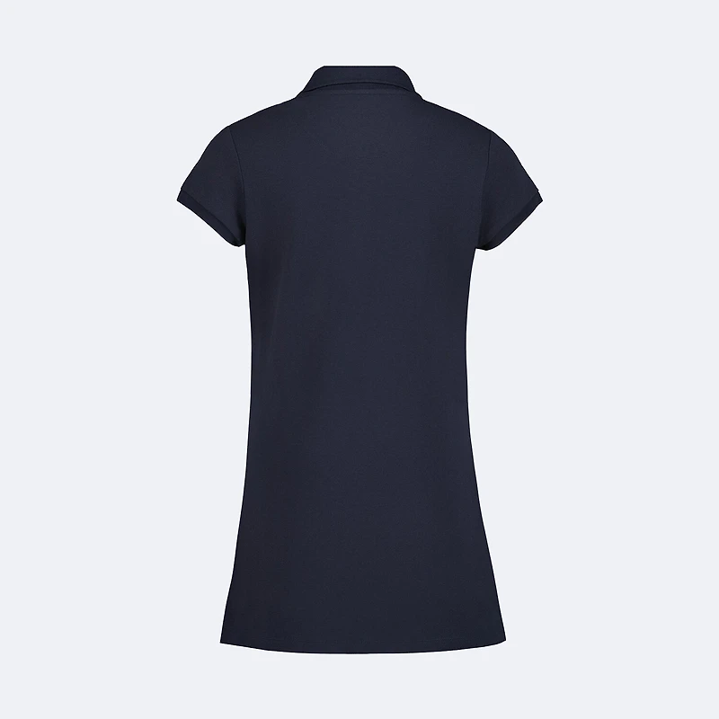 IZOD Womens Juniors Short Sleeve Shirt Dress