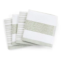 Cooks Dual Purpose Textured 4-pc. Dish Cloth Set