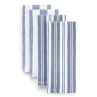 Cooks Stripe 4-pc. Kitchen Towel Set