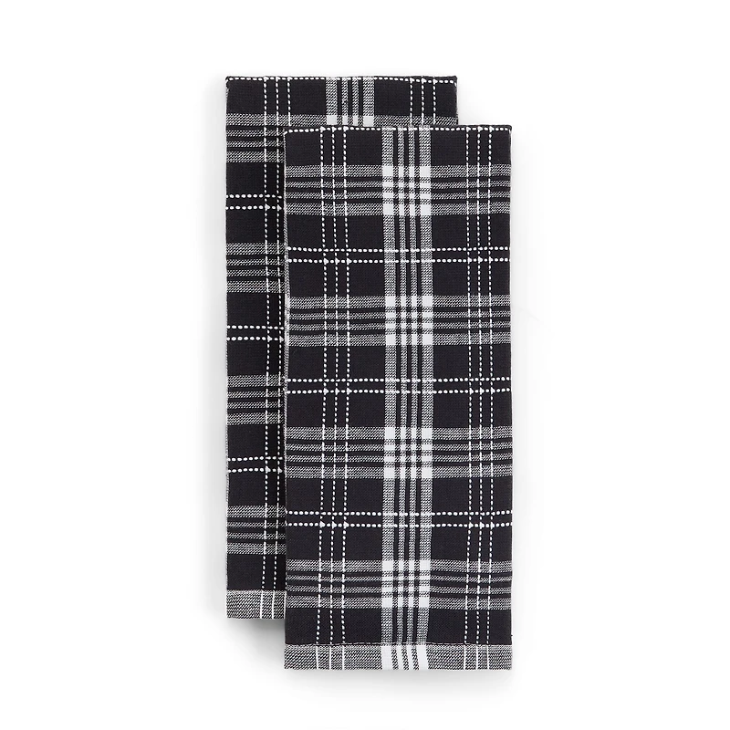 Cooks Windowpane 2-pc. Kitchen Towel Set