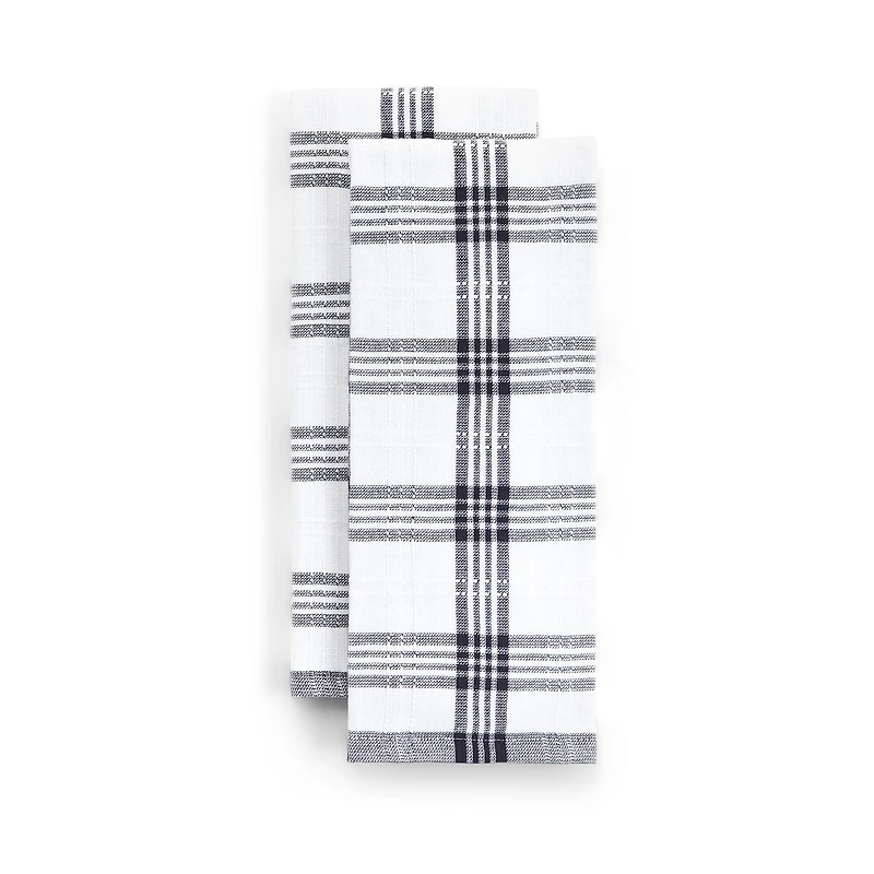 Cooks Windowpane 2-pc. Kitchen Towel Set