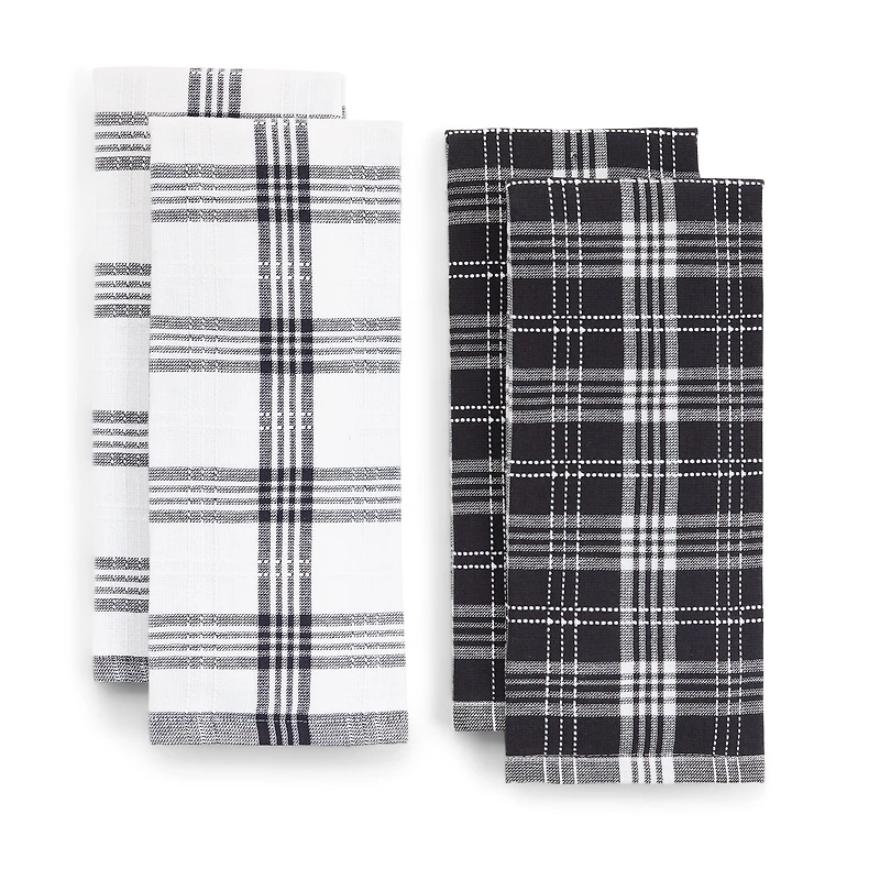 Cooks Windowpane 2-pc. Kitchen Towel Set