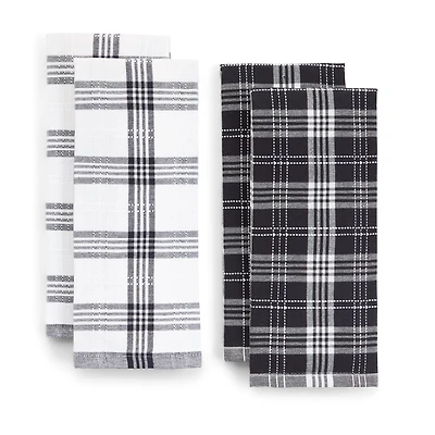 Cooks Windowpane 2-pc. Kitchen Towel Set