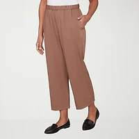 Alfred Dunner Spice Market Womens Straight Ankle Pant