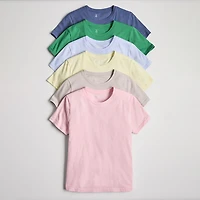 Xersion Womens Cotton Crew Neck Short Sleeve T-Shirt