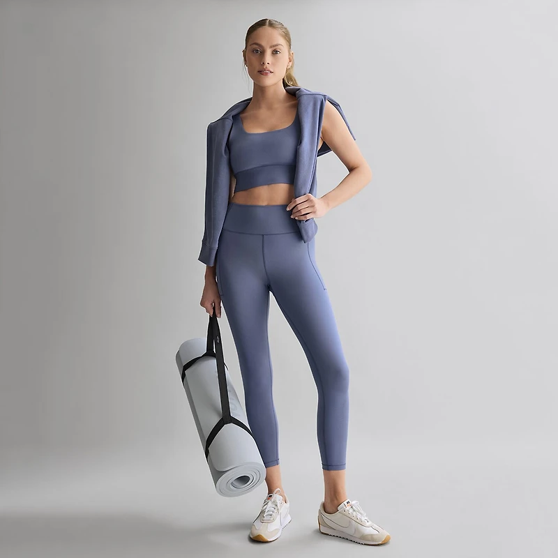 Xersion Womens French Terry Long Sleeve Zipper Active Hoodie