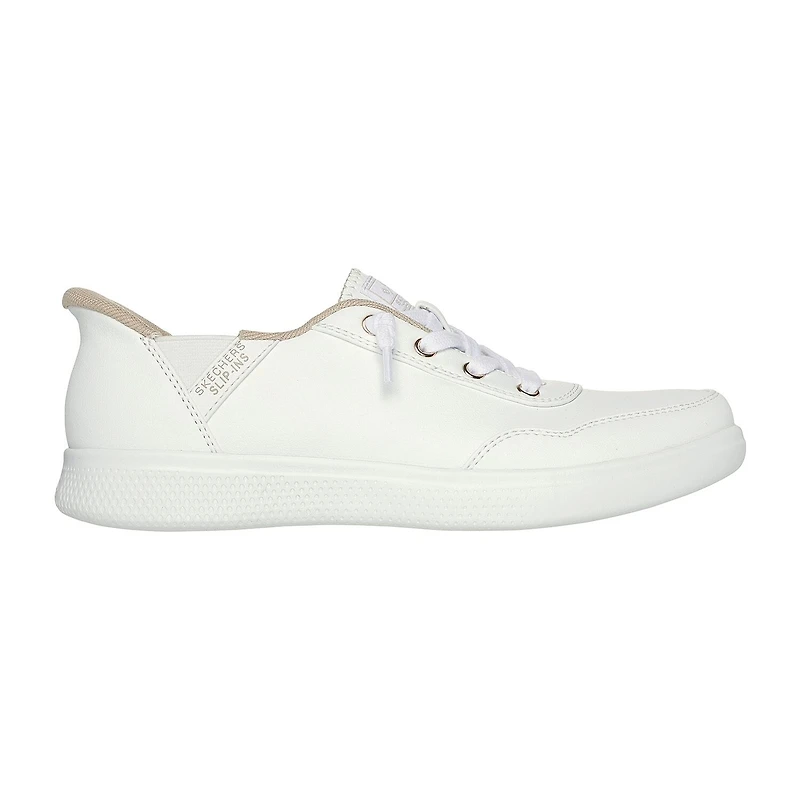Skechers Bobs Hands Free Slip-Ins Skipper Keep It Classic Womens Sneakers