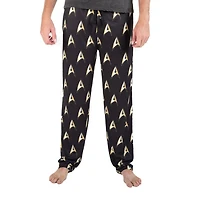 Mens Fleece Star Trek 1 Pair Pajama Pants