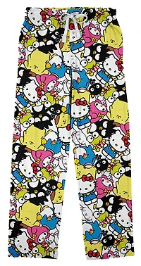 Mens Fleece Hello Kitty 1 Pair Pajama Pants