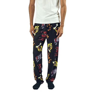 Mens Fleece Five Nights at Freddys 1 Pair Pajama Pants