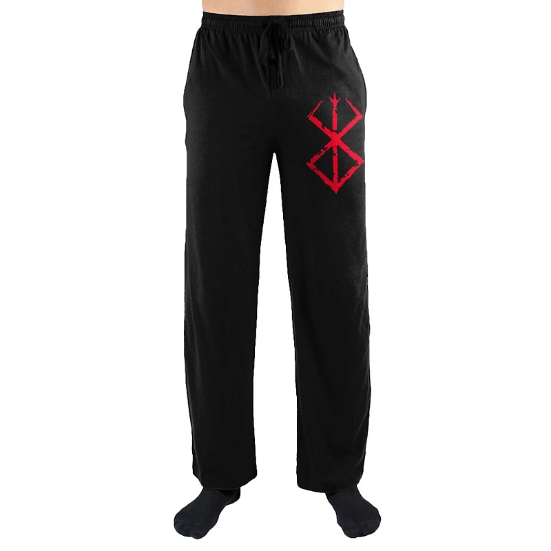 Berserk Anime Mens Fleece 1 Pair Pajama Pants